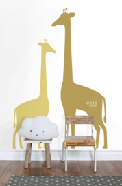 Esta Home Let's Play! PhotowallXL Giraffes 158925