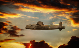 Papermoon Fotobehang Lancaster Bomber