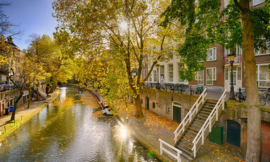 Noordwand Holland Fotobehang Utrecht Oude Gracht II 1548