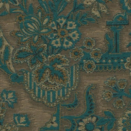 Arte Les Tapisseries behang Brocade Peacock 97842