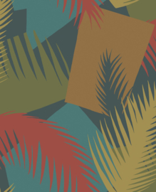 Cole & Son Geometric II behang Deco Palm 105/8039
