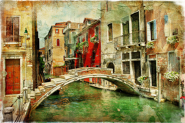 Papermoon Fotobehang Venetië Schilderij