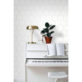 Esta Home Bloom behang Hexagon 139312