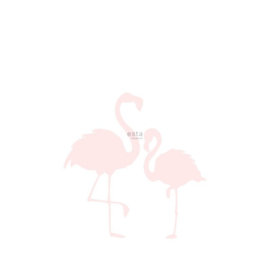 Esta Home Little Bandits PhotowallXL Flamingo's Moeder en Kind 158838