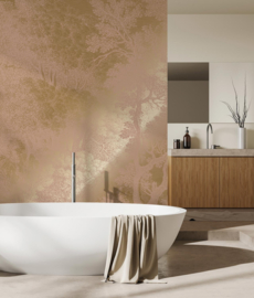 KEK Amsterdam Gold | Silver | Copper behang Engraved Landscapes Nude MW-158