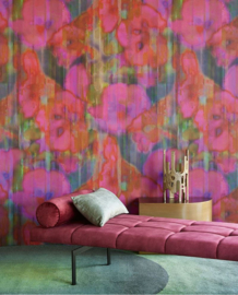 Eijffinger Canvas Wallpower Lotus Flower XXL Rumba Red 313572