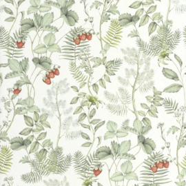 Casadeco Heritage behang Strawberry Field Fruit HETA 201217155