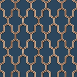 Dutch Wall Fabric behang Geometric WF121027