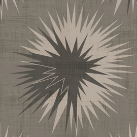 Cole & Son Vivienne Westwood behang Soft Thistle Dove Grey & Charcoal 130/7024