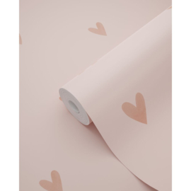 Esta Home Pom Pom Pie behang Hartjes 139770