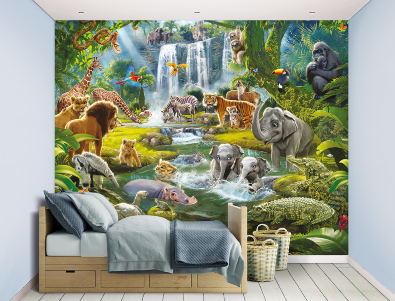 Zeep Uitstekend Gouverneur Walltastic 3D Jungle Adventure kopen bij Behangwereld