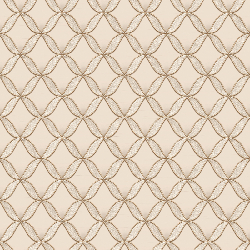 Dutch Fabric Touch behang Circle Geometric FT221222