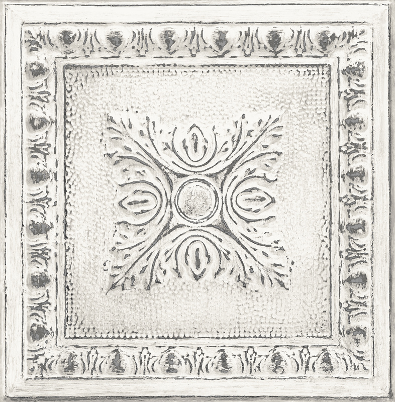 Dutch Restored Ornament Tile behang 24031