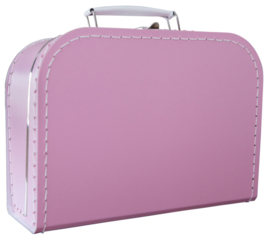 Koffertje roze 25 cm