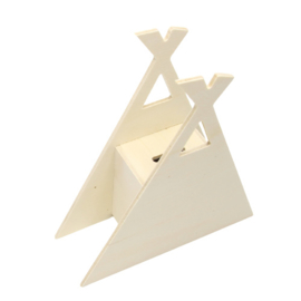 Spaarpot tipi 17,6x20,6x5,8cm.