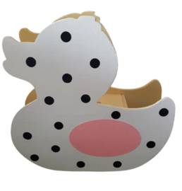 Spaarpot eend 17,5x18x5,8cm.