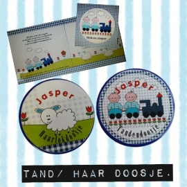 Tand/haar doosje