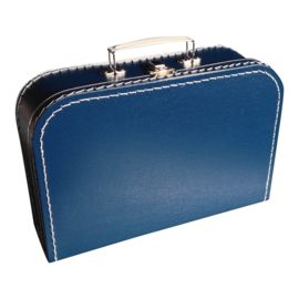 Koffertje donker blauw 30 cm