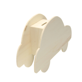 Spaarpot auto 25x15x5,8cm.