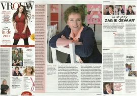 In de VROUW van de telegraaf week 23 31 Mei 2013