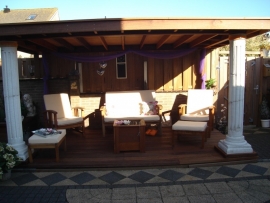 hardhouten overkapping
