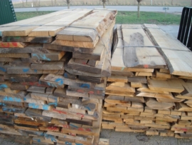 Eiken planken/ balken/spanten / per m3
