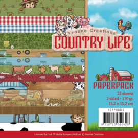 Paperpack Country Life YCPP10016  15 x 15cm