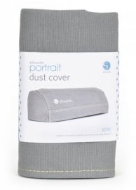 Silhouette portrait Dust Cover Grey