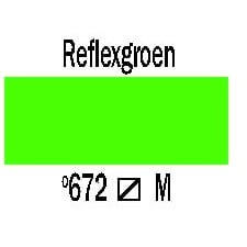 Amsterdam Marker 2-4mm  672 Fluo groen