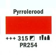 Amsterdam Marker 1-2mm 315  Pyrrolerood