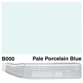 Copic Ink refill Pale Porcelain Blue B000