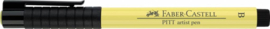 Faber Castell Tekenstift Pitt Artist Pen Brush 104 Lichtgeel
