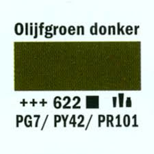 Amsterdam Marker 2-4mm 622 Olijfgroen donker