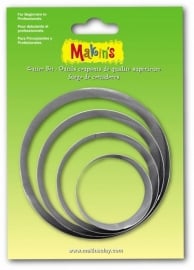 Makin's Clay Tin Cutter Round 4 PC Set (36501)