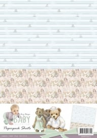 Amy Design - Baby Collection - Paperpack Background sheets 2 ADPP10012
