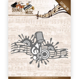 Amy Design - Sounds of Music - Music Border ADD10137
