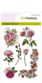 Botanical  Rose Garden Craftemotion 1240