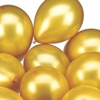 Ballonnen goud 10 st