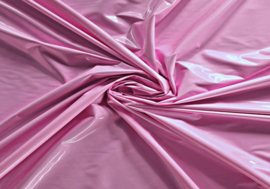Roze stretch lak met rek naar 4 kanten