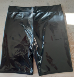 Lak short lange pijp zwart maat S