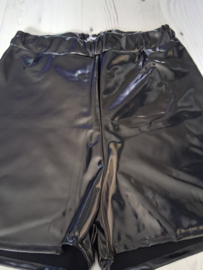 Zwarte lak short voor heren hoog model maat 48/50(M/L)