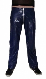 Heren lakbroek met rits