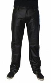 Leren herenbroek