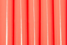 Oranje/roze stretch lak met rek naar 4 kanten