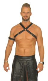 Pu leren biceps band Maat M