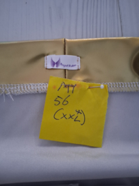 Heren lak slip goud maat 56