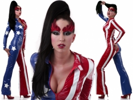 Lakcatsuit in USA style