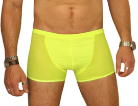 Heren boxer neon mesh