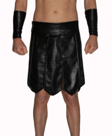 Leren gladiator rok voor heren