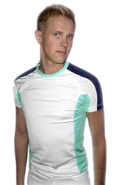 Shirt heren gekleurde banen